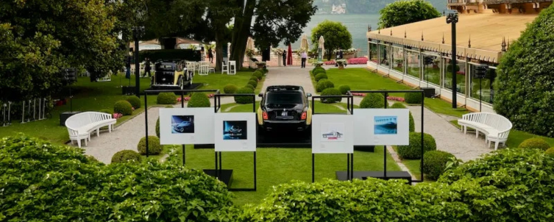 Rolls-Royce, Phantom Goldfinger, Phantom V, xe siêu sang, di sản xe hơi, xe bespoke, Villa d’Este, Lake Como, James Bond, Goldfinger 1964, thiết kế thủ công, nghệ thuật xe hơi, tinh hoa cơ khí, phong cách Anh quốc, điện ảnh và xa xỉ, Goodwood design, Concorso d’Eleganza